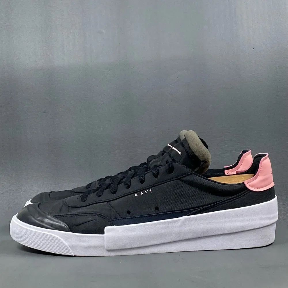 Nike Drop Type LX Black sneaker shoes mens size 12